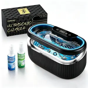 Portable Ultrasonic Jewelry and Denture Cleaner - Enjoy Priority Packaging and Delivery Services When Purchasing from Our Store